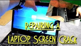 How to Fix Cracked LCD Screen on Dell Inspiron Laptop [upl. by Gannon]