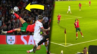 Cristiano Ronaldo Bicycle Kick Goal vs Poland [upl. by Gustavo]