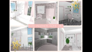 Welcome To Bloxburg Rose Aesthetic House Build 31k [upl. by Frants87]