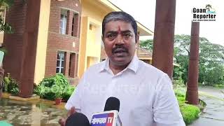 Goan Reporter News Mormugao MLA Sankalp Amonkar comments on Dabolim Airport flight shifting issue [upl. by Pulchia724]