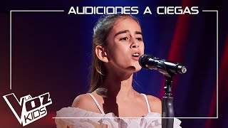 Alira Moya canta quotDont stop believinquot  Audiciones a ciegas  La Voz Kids Antena 3 2024 [upl. by Edras]