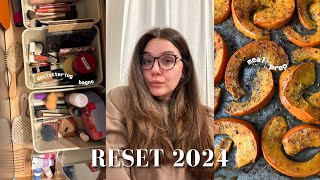 RESET 2024  pulizie decluttering bagno amp meal prep settimanale [upl. by Burnsed]