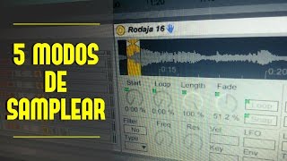 5 MODOS DE SAMPLEAR  Diferentes formas de hacer sampling [upl. by Philemon]