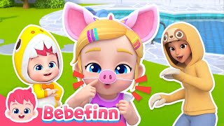 Guess The Animals  EP119  Bebefinn Nursery Rhymes for Kids [upl. by Adnicaj]