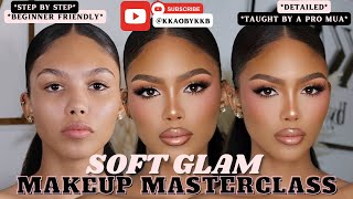 SOFT GLAM MAKEUP TUTORIAL 2024 VIRTUAL MASTERCLASS [upl. by Gnoix]