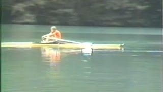 1982 amp 83 Sliding rigger single sculls [upl. by Maryann317]