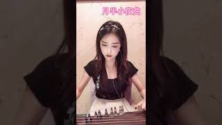 【月半小夜曲】李克勤  香港经典歌曲  古筝版  Hacken Lee  Classic Hong Kong songs  Guzheng Cover by 王映辰 Erica Wang [upl. by Noitna538]