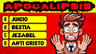 PREGUNTAS BIBLICAS SOBRE APOCALIPSIS PARTE 1 👑✝️🔥 [upl. by Nehgem341]