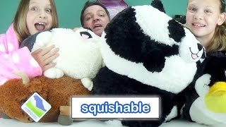 Squishable Giant Plush Animals Give It A Squeeze [upl. by Lizbeth]