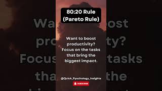 Boost Productivity with the 8020 Rule  Pareto Principle Explained [upl. by Ikuy320]