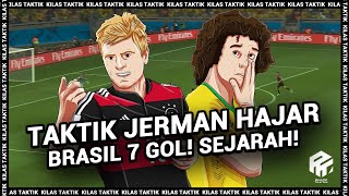 Kilas Taktik Jerman Hajar Brasil 71  Sejarah Kelam Tuan Rumah Piala Dunia 2014 [upl. by Anilrac]