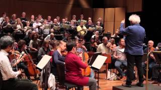 Sir Simon Rattle rehearses Haydns Creation with the OAE [upl. by Assilrac]