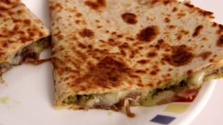 Italian Quesadilla Recipe  Laura Vitale  Laura in the Kitchen Episode 295 [upl. by Tnomad]