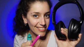 ASMR  Jexamine tes oreilles 🔍👂🏽sons superposés [upl. by Kcajyllib425]