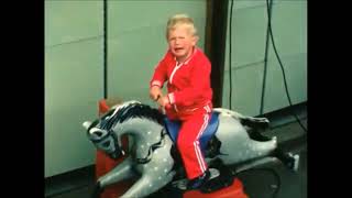 1960s RG Mitchell Coin Operated Horse Kiddie Ride  Rocky [upl. by Ydorb846]