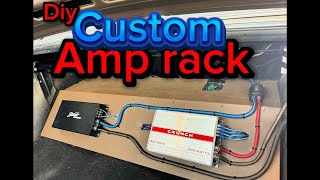 How to build a simple amp rack for cheap [upl. by Idnib]