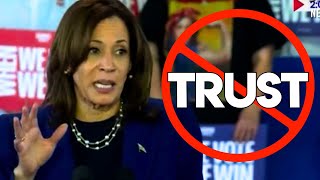 Kamala Harris Claims Trump Doesnt Trust Women [upl. by Terhune]