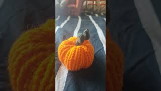 Knit Pumpkin Fall yall sentro sentroknittingmachine [upl. by Lalat]