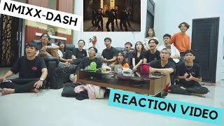 NMIXX “DASH” MV Reaction by Max Imperium Indonesia [upl. by Glori]