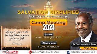 SDA CHURCH EDEN SPRINGS CAMP MEETING 2024 [upl. by Selmner]