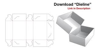 Cake Box Dielines  Download Bundle [upl. by Oruam730]