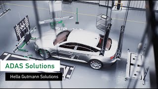 Hella Gutmann  360° calibration for Advanced Driver Assist Systems ADAS [upl. by Medwin]