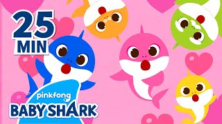 Hey Lovely Mommy Shark and More  Compilation  Best Baby Shark Songs  Baby Shark Official [upl. by Cassie]