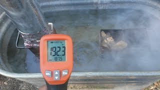 Sneek Peek Underwater Rocket Stove Immersion Off Grid Water Heater [upl. by Adnowat346]