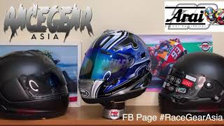 ARAI RX7X NAKANO SHURIKEN SILVER [upl. by Daeriam]