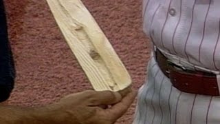 Sabo breaks bat ejected for corked lumber [upl. by Jarlen500]