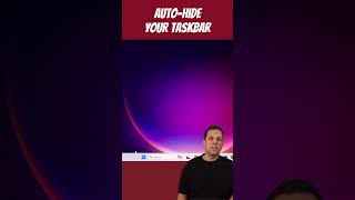 Auto hide the taskbar windows [upl. by Derry]