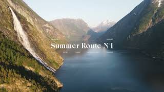 From Oslo to Sunnmøre  Amundsen Summer Route [upl. by Einafit]