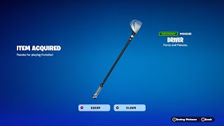 DRIVER PICKAXE RETURN RELEASE DATE IN FORTNITE ITEM SHOP 2024 [upl. by Meihar]