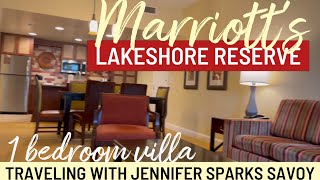 Marriott’s Lakeshore Reserve 1 Bedroom tour Orlando Florida at Grande Lakes MVC [upl. by Annnora632]