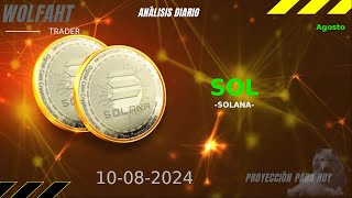 Predicción Solana 10082024 – Análisis diario de cripto SOL – precio de SOLANA hoy [upl. by Landa]