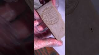 Cut amp stamp an Aleppo Soap with me ☺️ alepposoap Aleppo laurelsoap handmadesoap soapcutting [upl. by Odlamur]