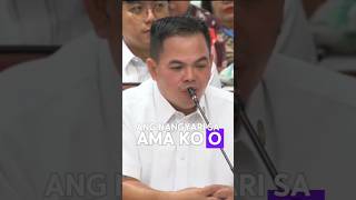 Binantaan din ang buhay ni Kerwin Espinosa noon senatehearing latetstshorts latestnews fyp [upl. by Negiam]