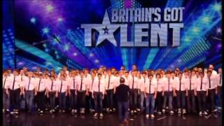 BRITAINS GOT TALENT 2012  ONLY BOYS ALOUD SING CALON LAN HQ [upl. by Missy]