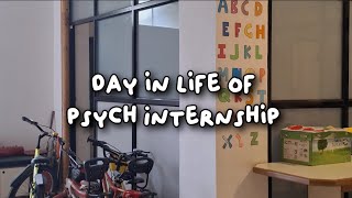 A Day in the Life of my Psychology Internship [upl. by Habas]