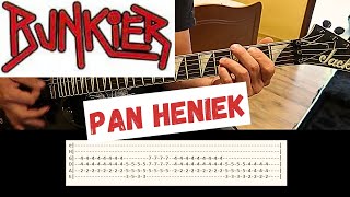 Bunkier  Pan Heniek Guitar Cover  TAB [upl. by Rebmak]