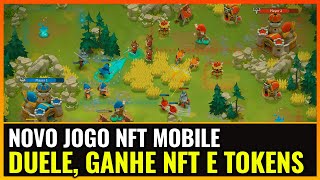 NOVO JOGO NFT DE ESTRATÃ‰GIA MOBILE COM PARTIDAS RÃPIDAS E DIVERTIDAS  WILD FOREST [upl. by Oinesra]