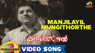 Kalithozhan Movie Songs  Manjilayil Mungithorthe Song  Prem Nazir Sheela [upl. by Betteann]