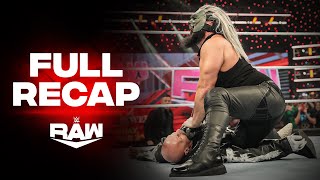 Full Raw highlights Oct 21 2024 [upl. by Ennovi704]