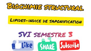 Lipidesindice de saponification pour calculer le poids moléculaire dun Triglycéride [upl. by Susi]