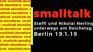 Abendland Interview smalltalk 19119 Berlin mit Steffi Nikolai Nerling unterwegs am Reichstag [upl. by Philander]