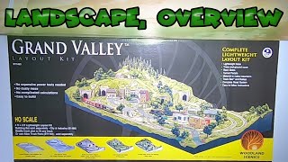 Woodland Scenics Grand Valley layout Landscape finish overview [upl. by Introc]