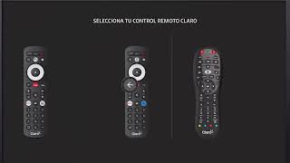 CONFIGURACIÓN DE CONTROL REMOTO CLARO TV [upl. by Maurits674]