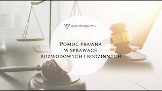 Pomoc prawna Kraków Maja StasiówWilk [upl. by Ahsaele]