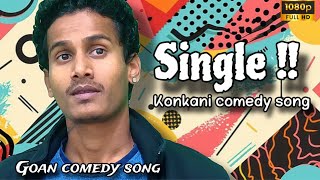 Single Raav Putta Konkani comedy song goa comedy [upl. by Hector]