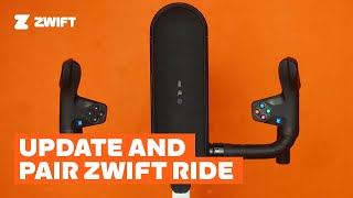 Zwift Ride Firmware Updates amp Device Pairing [upl. by Kruter]